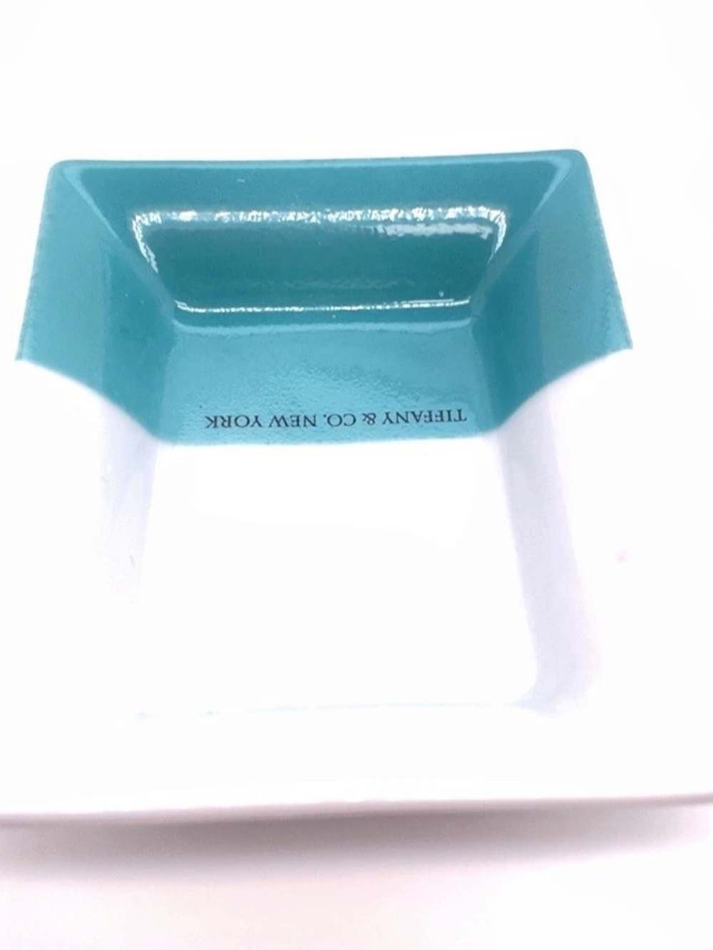 Tiffany & Co. Color Block Mini Tray. Blue - Picture 6 of 7